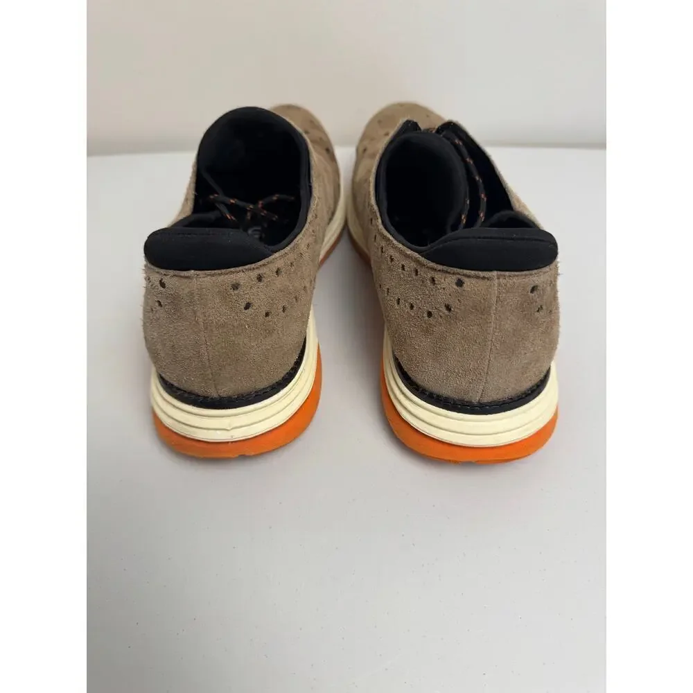 COLE HAAN ORIGINALGRAND ULTRA WING OX BROWN NUBUCK C32069 US SIZE 11 1/2M SHOE